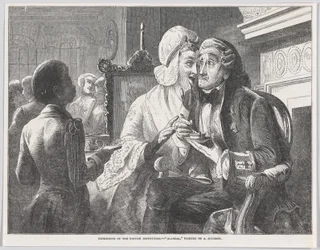 Scandale, de Illustrated London News, 15 février 1851