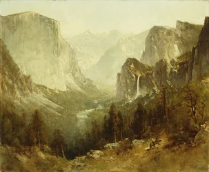 Chasse à Yosemite, 1890