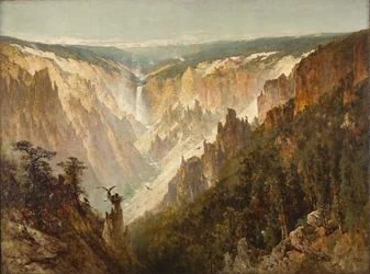 Le Grand Canyon du Yellowstone, c.1884