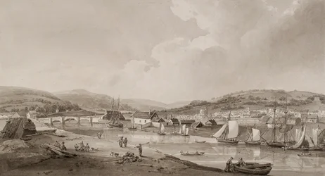 Neath, du côté sud de la rivière