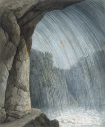 Sous la cascade