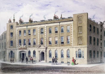 Apothecaries Lane, 1855