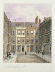 Bâtiments de Bartlett, Holborn, 1838