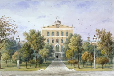 Prison de Bridewell à Tothill Fields, Westminster, Londres, vers 1850
