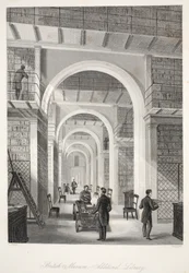 British Museum, la bibliothèque supplémentaire, de 