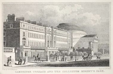 Cambridge Terrace et le Colisée, Regent