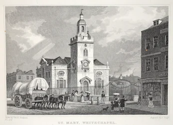 Église de Sainte-Marie, Whitechapel, de 