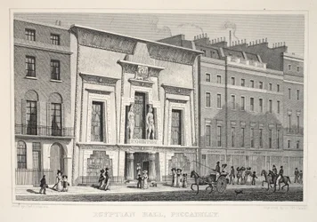 Egyptian Hall, Piccadilly, de 