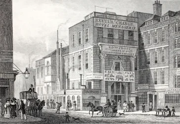Exeter Change, Strand, de 