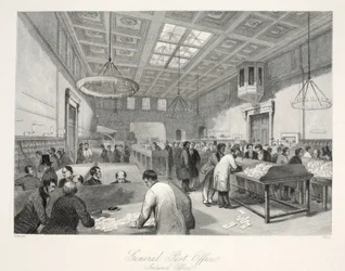 Bureau de Poste Général, Bureau Intérieur, de 