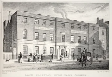 Hôpital Lock, Hyde Park Corner, de 