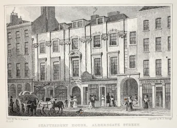 Shaftesbury House, Aldersgate Street, de 
