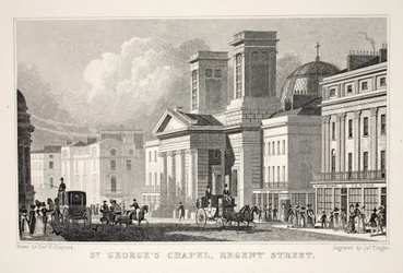 Chapelle Saint-Georges, Regent Street, de 