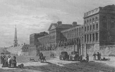 Hôpital Saint-Luc, Old Street Road