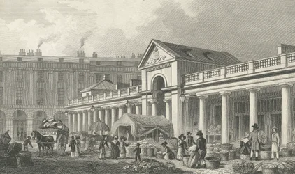 La façade N.O. du nouveau marché de Covent Garden, 1827-30