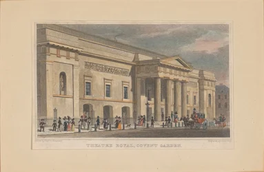 Théâtre Royal Covent Garden, vers 1830
