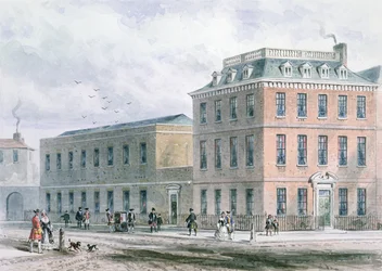 Vue de Soho Square et de Carlisle House