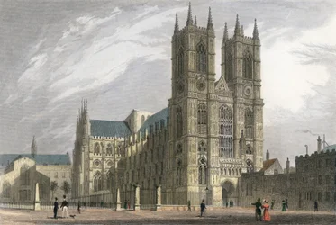 Abbaye de Westminster, façade ouest