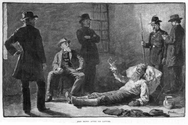 John Brown 1807-1859 après sa capture, 1859