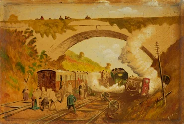 Accident ferroviaire à Flax Bourton