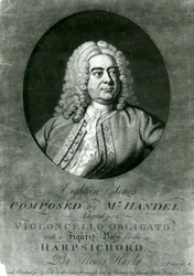 Dix-huit chansons composées par Handel adaptées pour un Violoncelle Obligato avec Clavecin par Henry Hardy