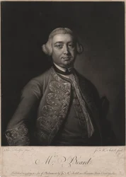 M. Beard, gravé par James McArdell (c.1729-65), 1764