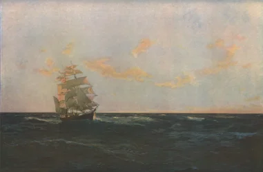 Un homme à la mer, 1893, vers 1930