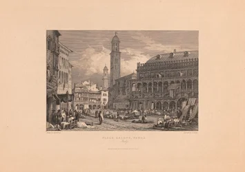 Place Salone, Padoue, Italie