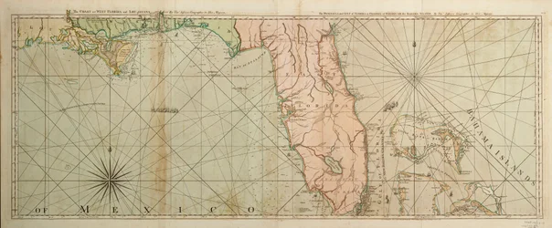 Carte de la Floride