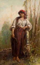 Un bûcheron des provinces basques