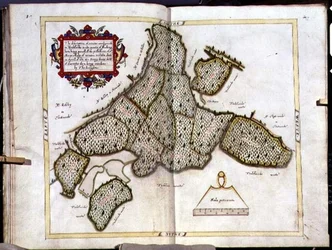 Carte de Tingewick dans le Buckinghamshire