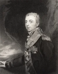 Alan Hyde Gardner, 2ème Baron Gardner, gravé par H. Cook, de 