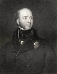 Francis Charles Seymour Conway, 3e marquis de Hertford et de Yarmouth, gravé par William Holl, tiré de « National Portrait Gallery, volume IV », publié vers 1835