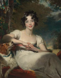 Lady Maria Conyngham, morte en 1843, vers 1824-25