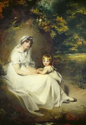 Lady Mary Templetown et son fils, 1802