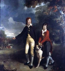 Portrait de Charles Chetwynd-Talbot, vicomte Ingestre et de son frère