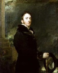 Portrait de Cropley Ashley Cooper, 6e Comte de Shaftesbury