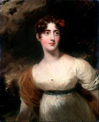 Portrait de Milady Emily Harriet Wellesley-Pole Lady Raglan, 1814