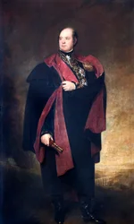 Portrait de William Carr Beresford, 1er vicomte Beresford, soldat britannique, vers 1818