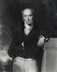 Portrait du très honorable Charles Grey, comte Grey (1764-1845) gravé par J. Cochran