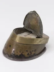 Encrier sabot de cheval appartenant au capitaine William Tyrwhitt Drake, Royal Horse Guards, c.1829