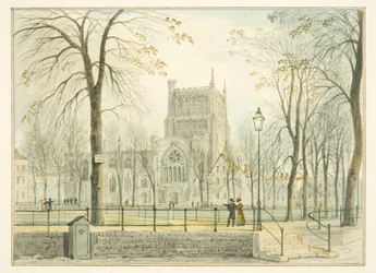Cathédrale de Bristol et College Green