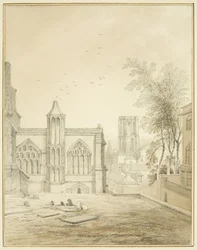 Extrémité est de St Mary Redcliffe, montrant l