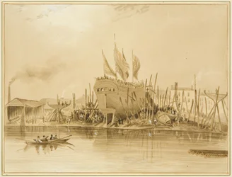 Eastern Wapping Dock, lancement de l