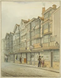 Vue vers le haut de Broad Street