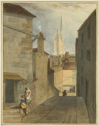 Marches de Trenchard Lane à Host Street