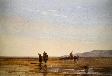 Scène de plage