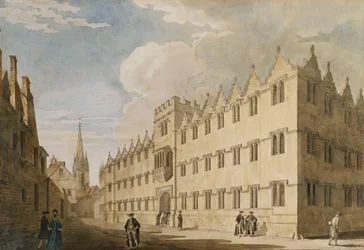 Oriel College, Oxford, avec l