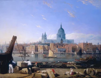La ville depuis Bankside