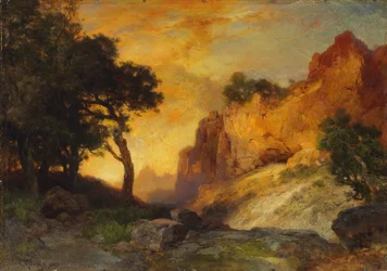 Un canyon latéral, Grand Canyon, Arizona, 1905